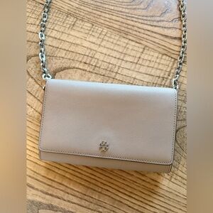 Tory Burch Taupe Crossbody Bag